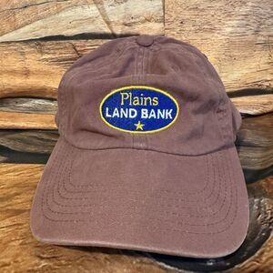 Port Authority Plains Land Bank Texas Maroon Cotton Baseball Hat Adjustable